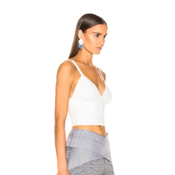 Dion Lee Density Knit Bralette in Ivory Size S - Picture 3 of 8